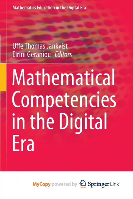 Mathematical Competencies in the Digital Era