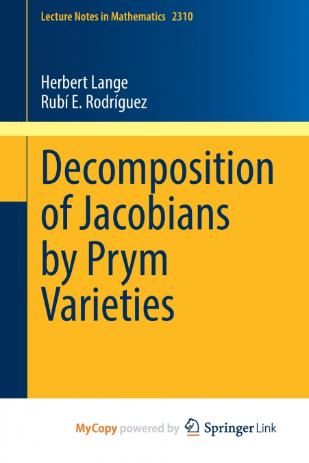 Decomposition of Jacobians by Prym Varieties
