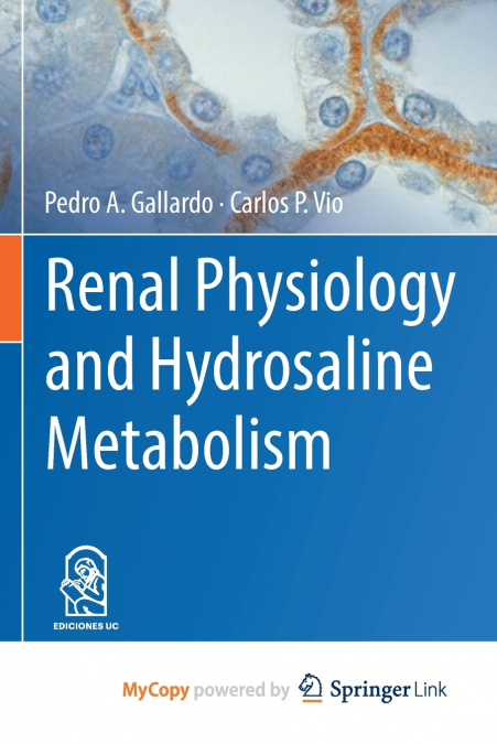 Renal Physiology and Hydrosaline Metabolism