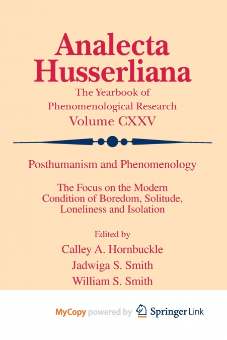 Posthumanism and Phenomenology