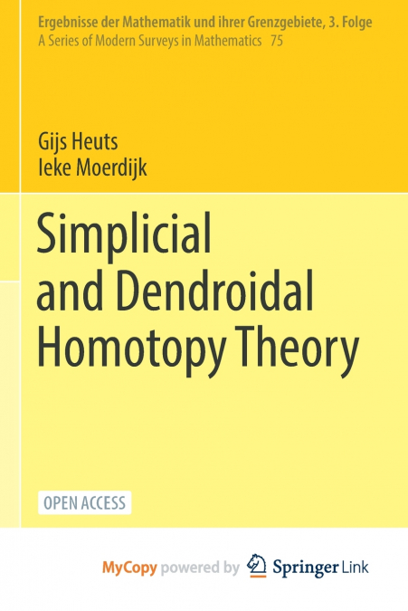 Simplicial and Dendroidal Homotopy Theory