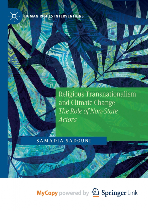 Religious Transnationalism and Climate Change
