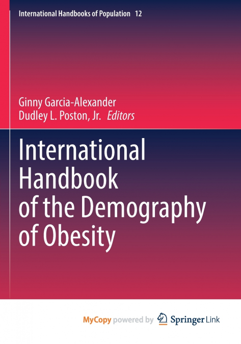 International Handbook of the Demography of Obesity