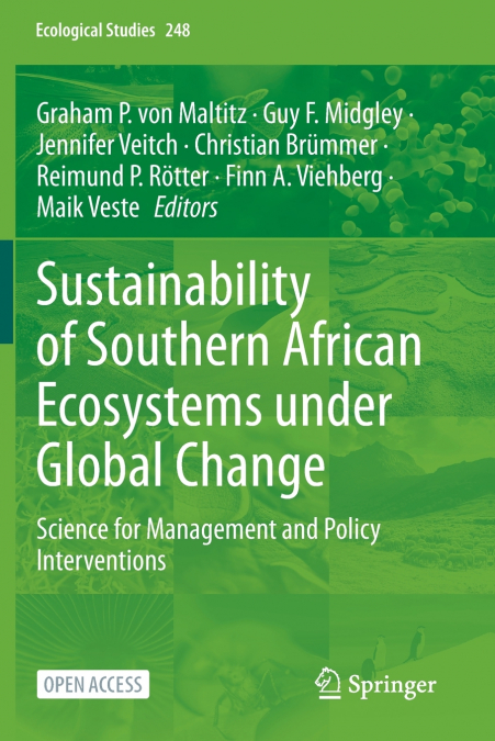 Sustainability of Southern African Ecosystems under Global Change