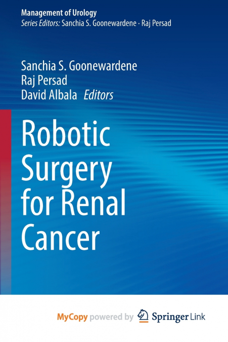Robotic Surgery for Renal Cancer