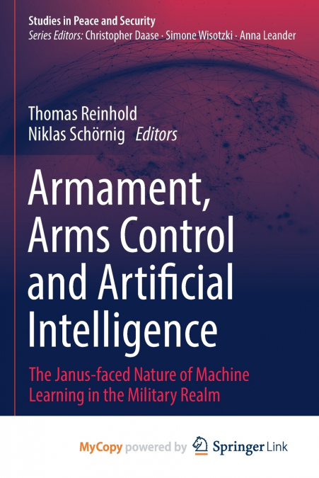 Armament, Arms Control and Artificial Intelligence
