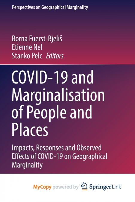 COVID-19 and Marginalisation of People and Places