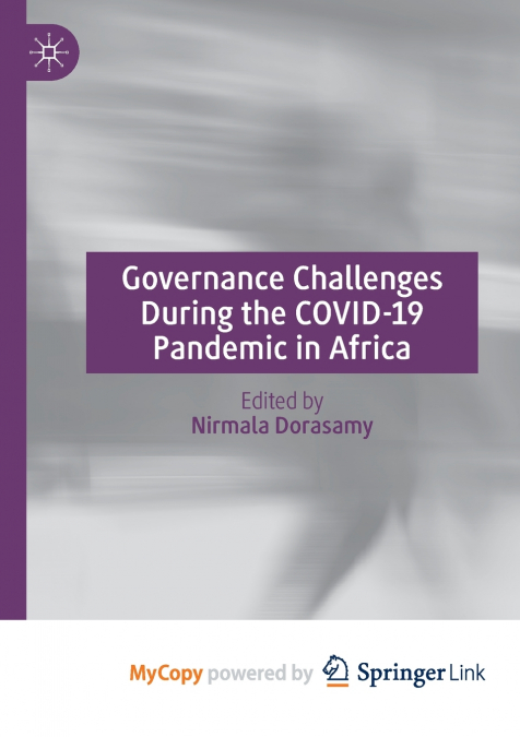 Governance Challenges During the COVID-19 Pandemic in Africa