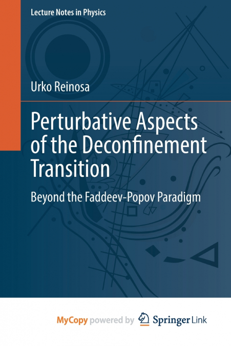 Perturbative Aspects of the Deconfinement Transition