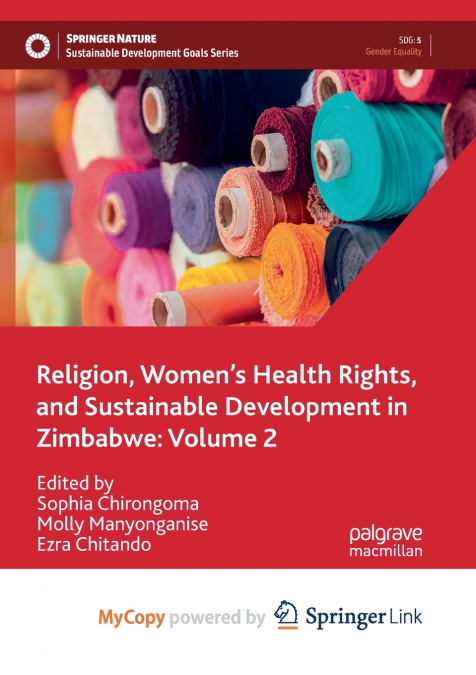 Religion, Women’s Health Rights, and Sustainable Development in Zimbabwe