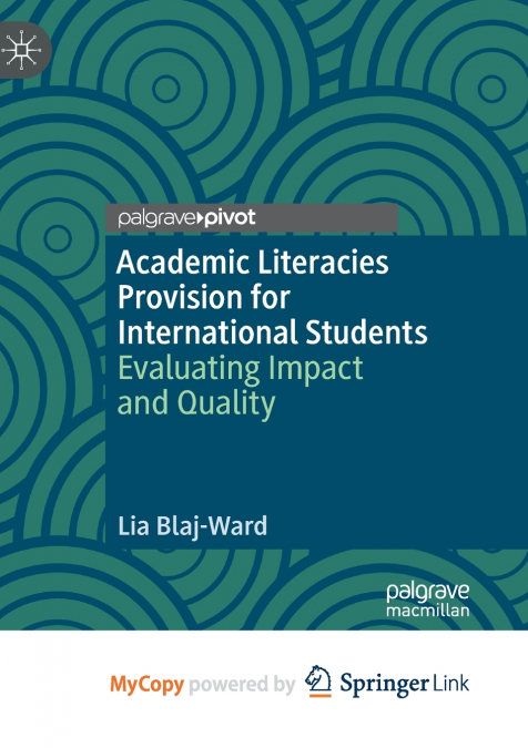 Academic Literacies Provision for International Students