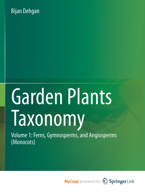 Garden Plants Taxonomy