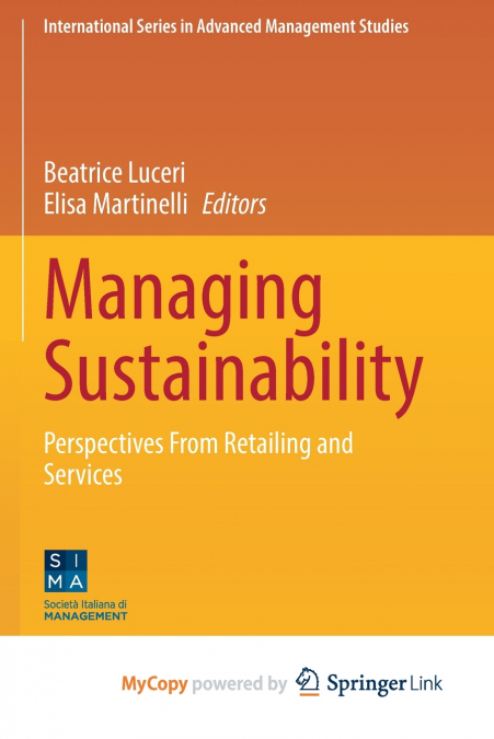 Managing Sustainability