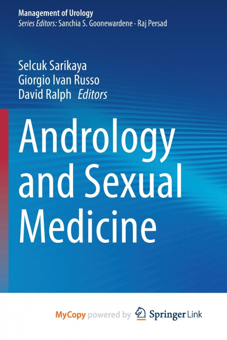 Andrology and Sexual Medicine
