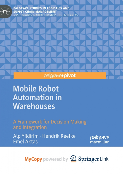 Mobile Robot Automation in Warehouses