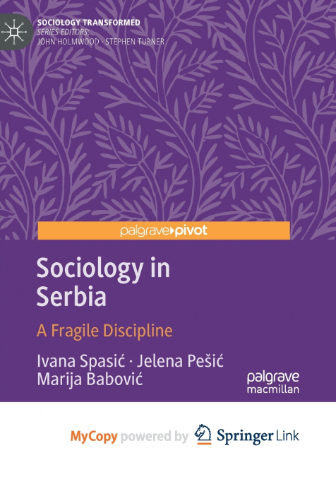 Sociology in Serbia