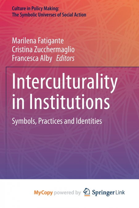 Interculturality in Institutions