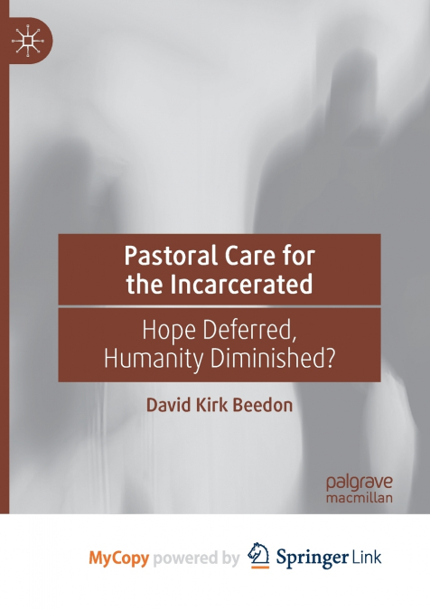 Pastoral Care for the Incarcerated