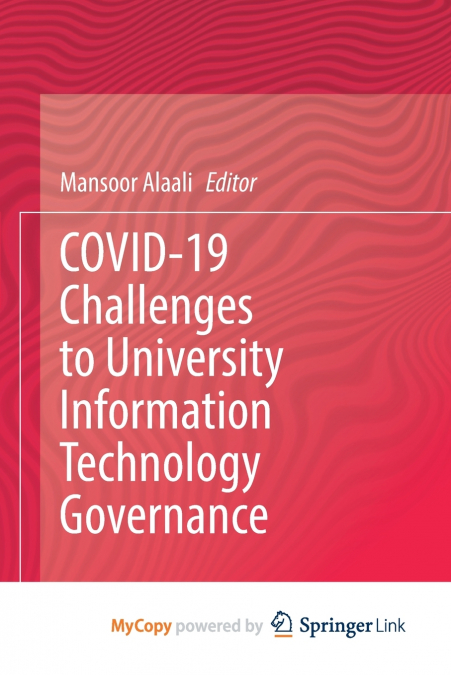 COVID-19 Challenges to University Information Technology Governance