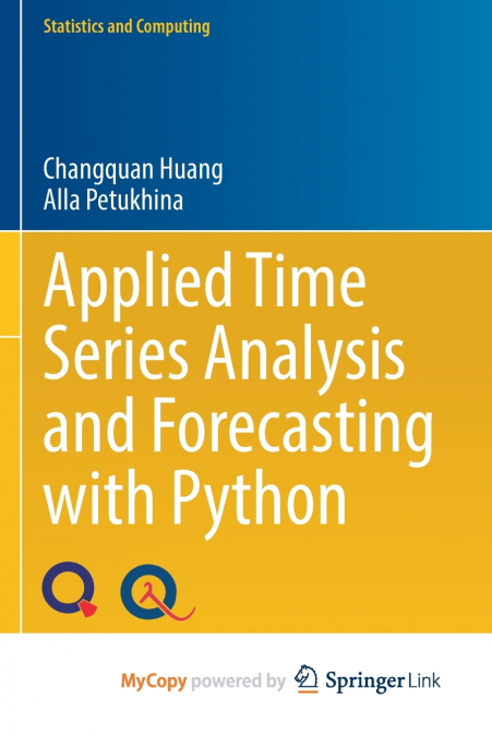 Applied Time Series Analysis and Forecasting with Python