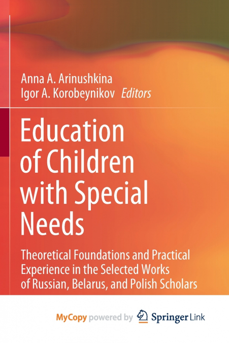 Education of Children with Special Needs