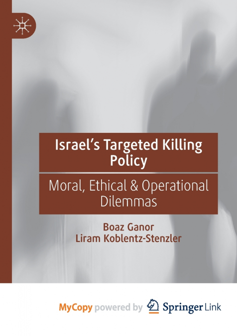 Israel’s Targeted Killing Policy