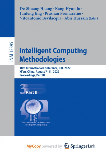Intelligent Computing Methodologies