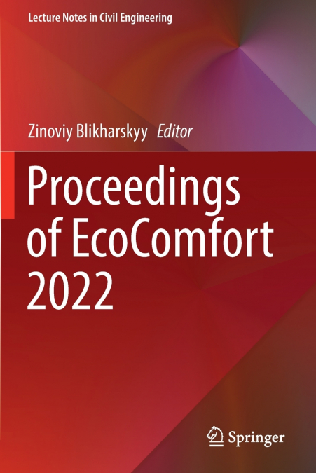 Proceedings of EcoComfort 2022