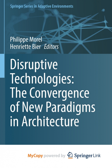 Disruptive Technologies