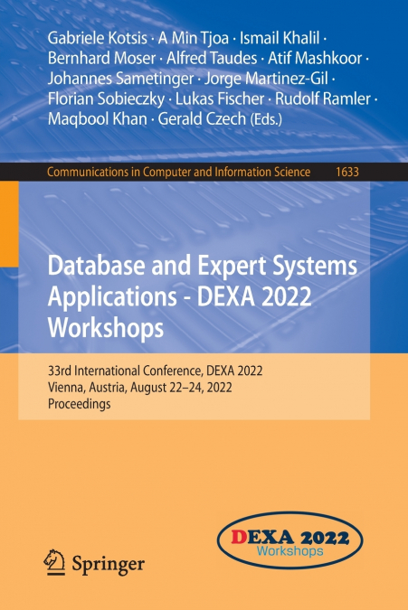 Database and Expert Systems Applications - DEXA 2022 Workshops