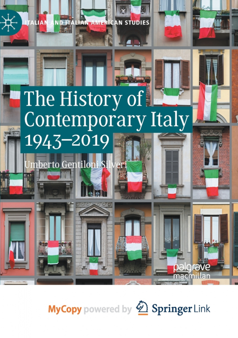 The History of Contemporary Italy 1943-2019