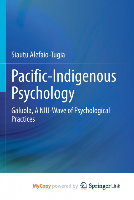 Pacific-Indigenous Psychology