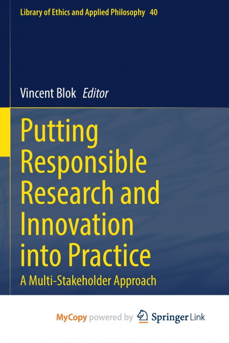 Putting Responsible Research and Innovation into Practice