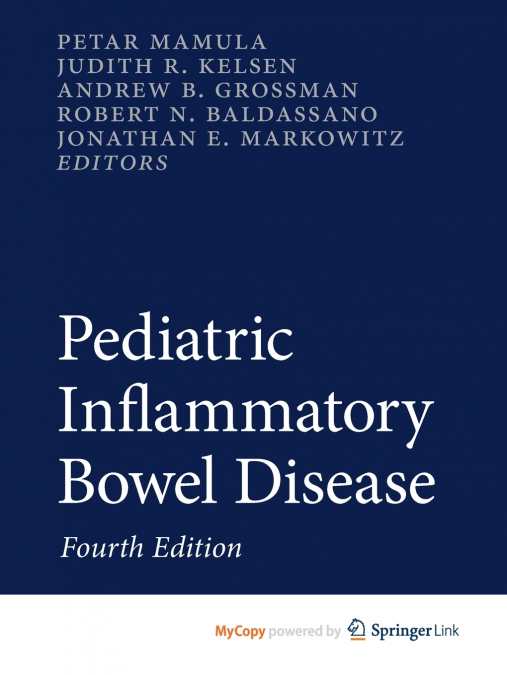 Pediatric Inflammatory Bowel Disease