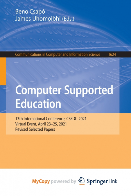 Computer Supported Education
