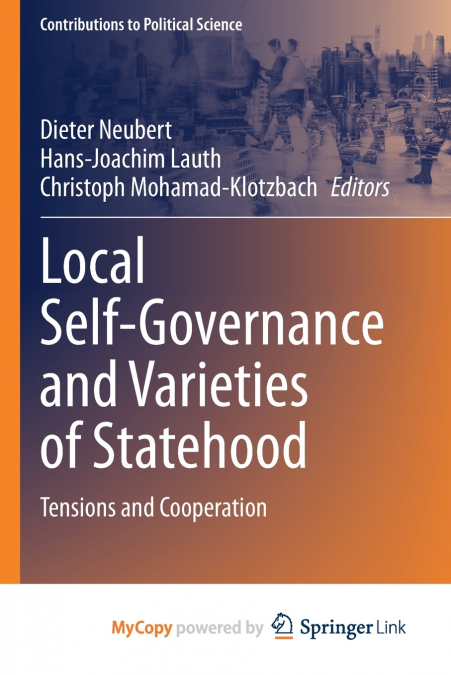 Local Self-Governance and Varieties of Statehood