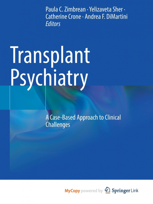 Transplant Psychiatry