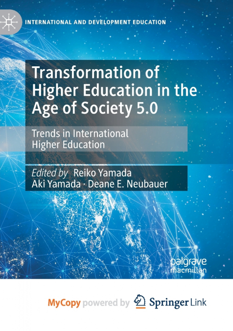 Transformation of Higher Education in the Age of Society 5.0