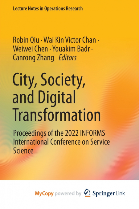 City, Society, and Digital Transformation