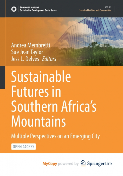 Sustainable Futures in Southern Africa’s Mountains