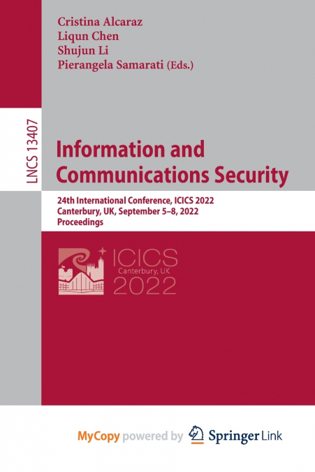 Information and Communications Security