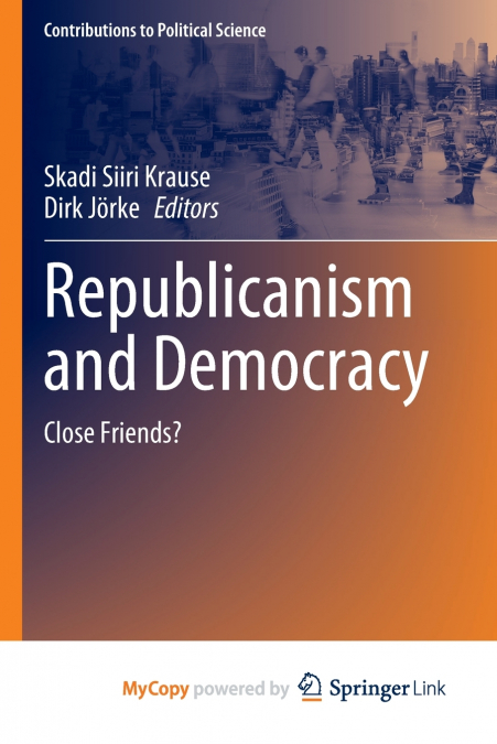 Republicanism and Democracy