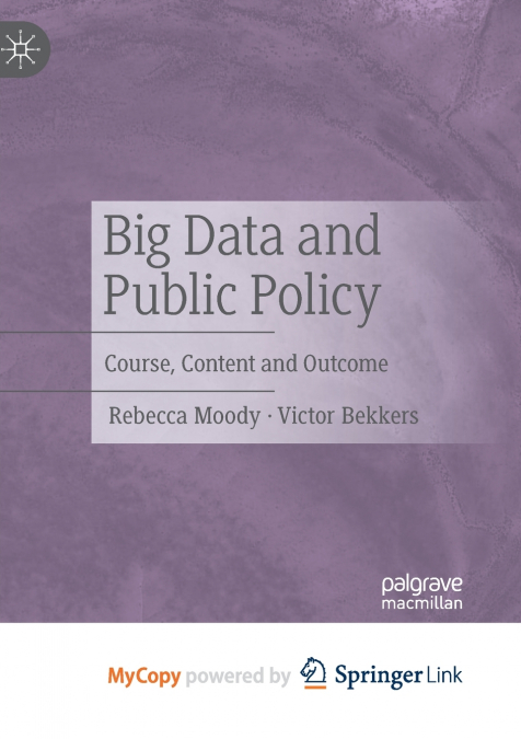 Big Data and Public Policy