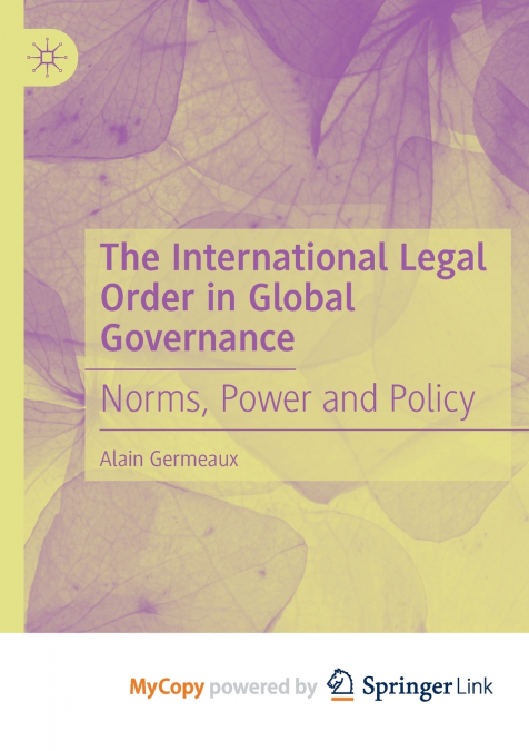 The International Legal Order in Global Governance