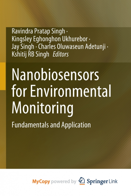 Nanobiosensors for Environmental Monitoring