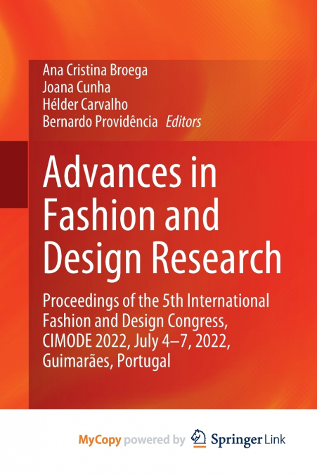 Advances in Fashion and Design Research