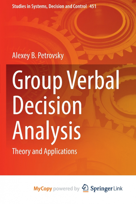 Group Verbal Decision Analysis
