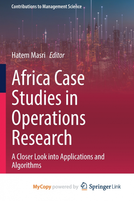 Africa Case Studies in Operations Research