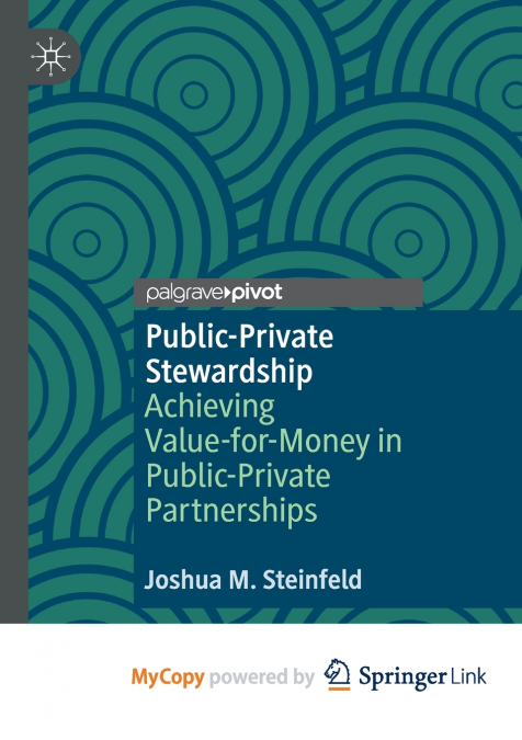 Public-Private Stewardship
