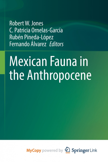 Mexican Fauna in the Anthropocene